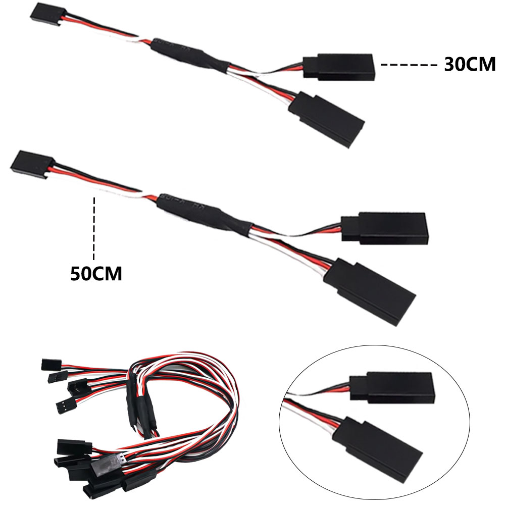 Rc Helicopter Parts - 5/8/10개 RC 서보 Y 연장 케이블