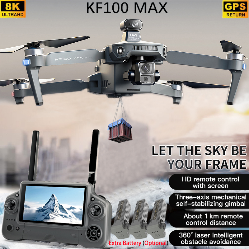 Rc Helicopter Charger - KF100 MAX GPS 드론 4K 카메라